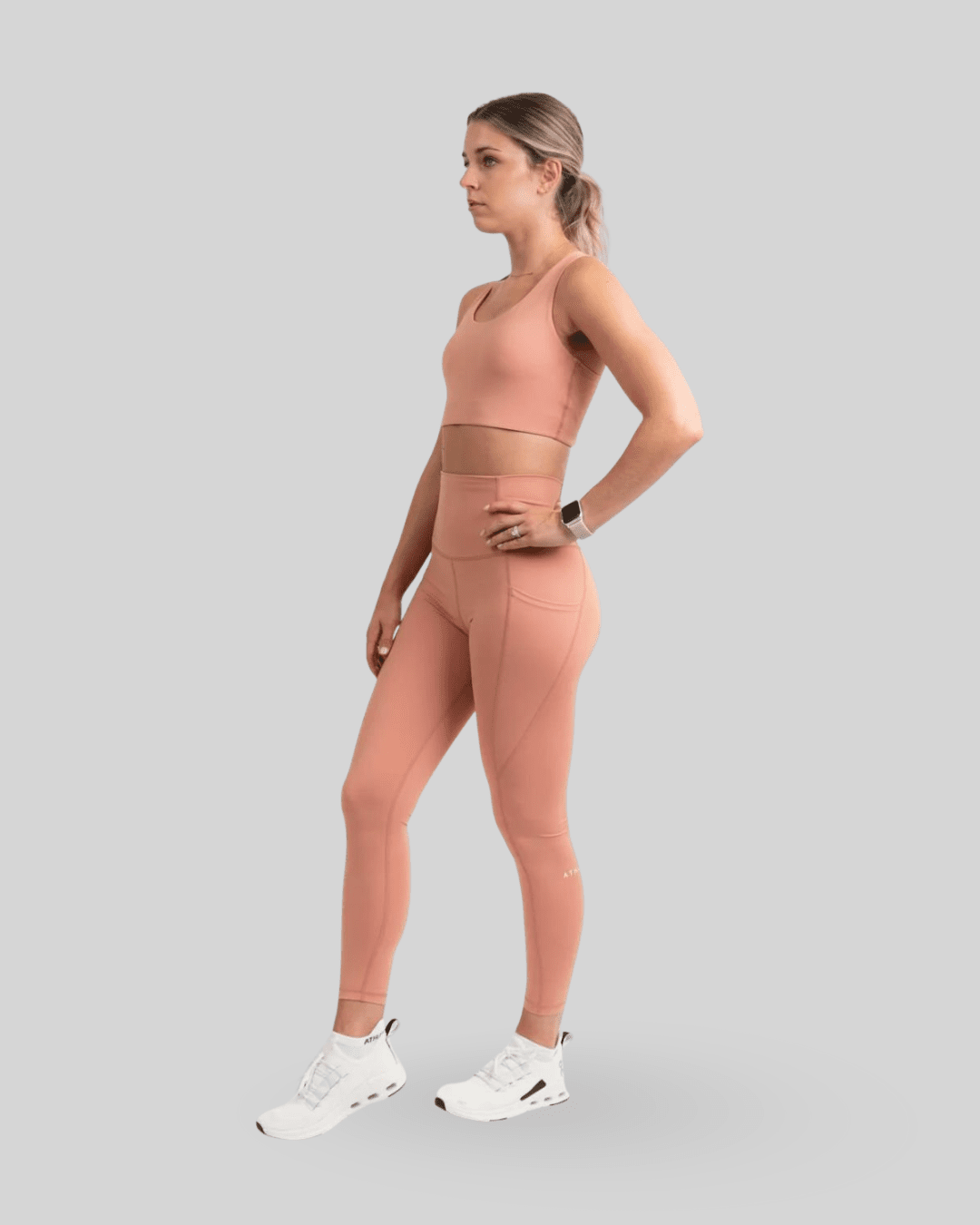 [CORE] Immerse Leggings 7/8 - Clay - Leggings - Athletifreak | Athletic & Gym Wear, Athleisure