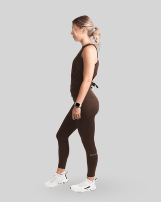 [CORE] Immerse Leggings 7/8 - Espresso - Leggings - Athletifreak | Athletic & Gym Wear, Athleisure