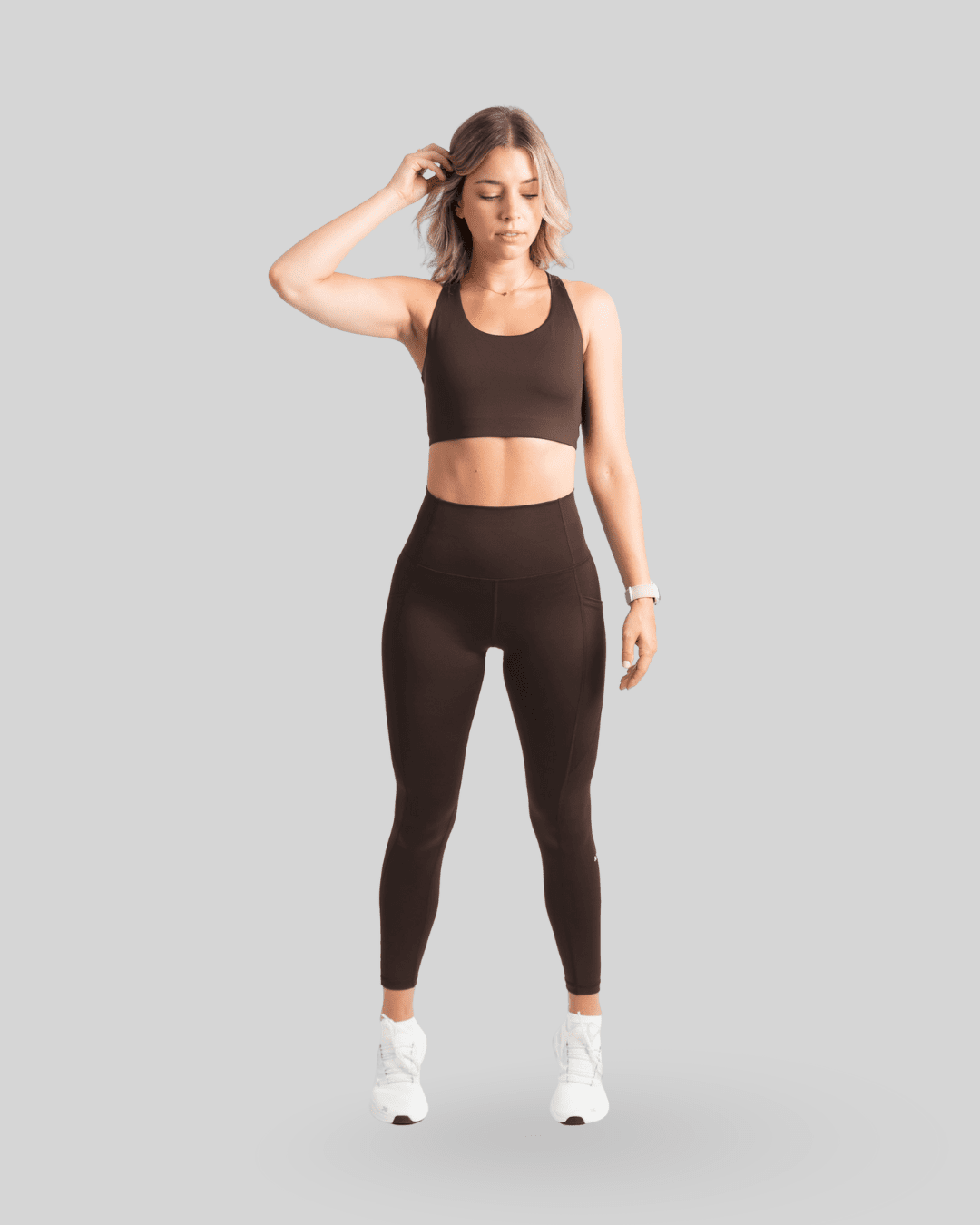[CORE] Immerse Leggings 7/8 - Espresso - Leggings - Athletifreak | Athletic & Gym Wear, Athleisure