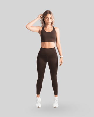 [CORE] Immerse Leggings 7/8 - Espresso - Leggings - Athletifreak | Athletic & Gym Wear, Athleisure