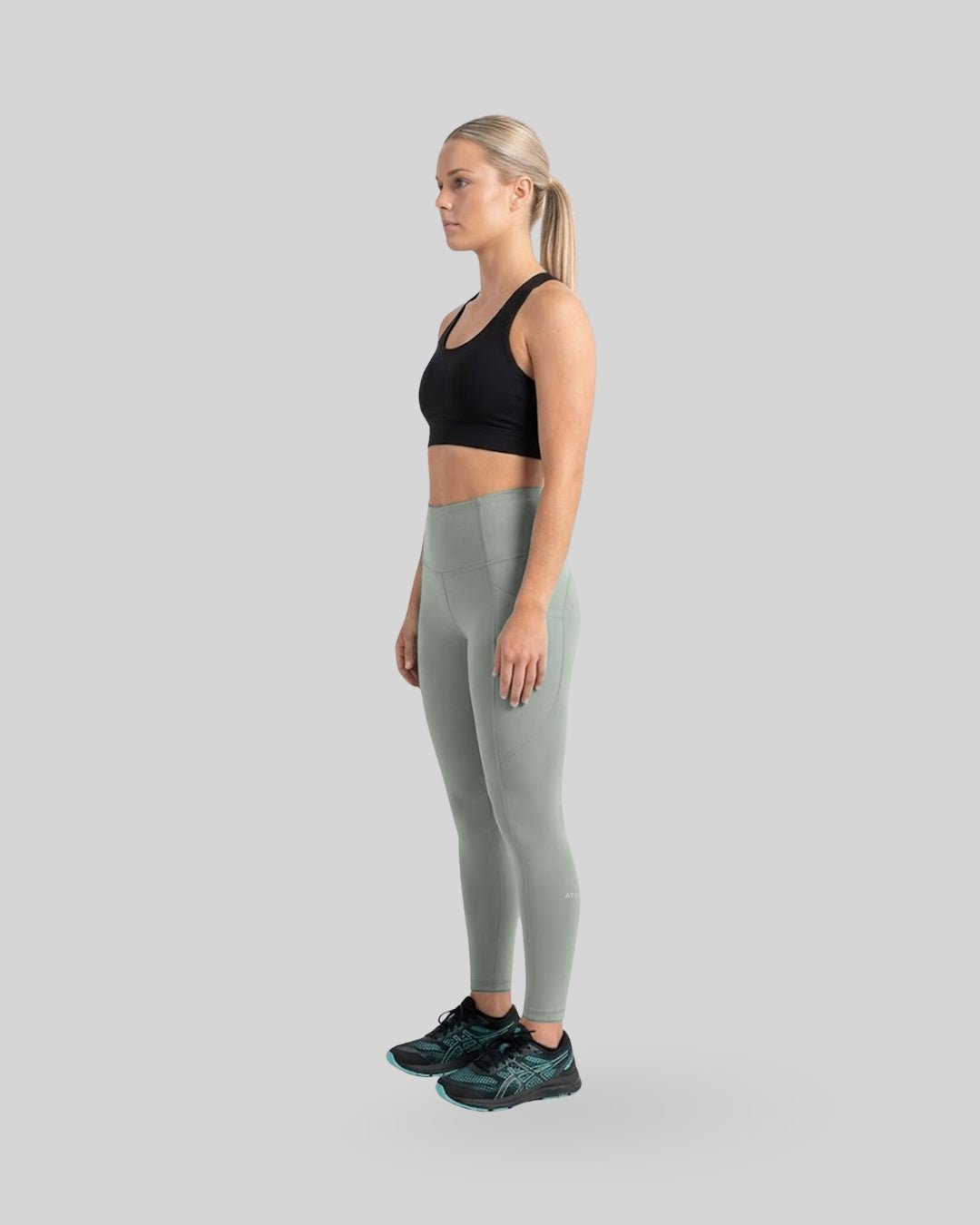 [CORE] Immerse Leggings 7/8 - Teal - Leggings - Athletifreak | Athletic & Gym Wear, Athleisure