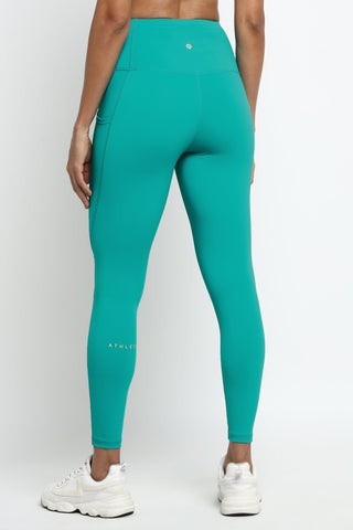 [CORE] Immerse Leggings 7/8 - Verde - Leggings - Athletifreak | Athletic & Gym Wear, Athleisure