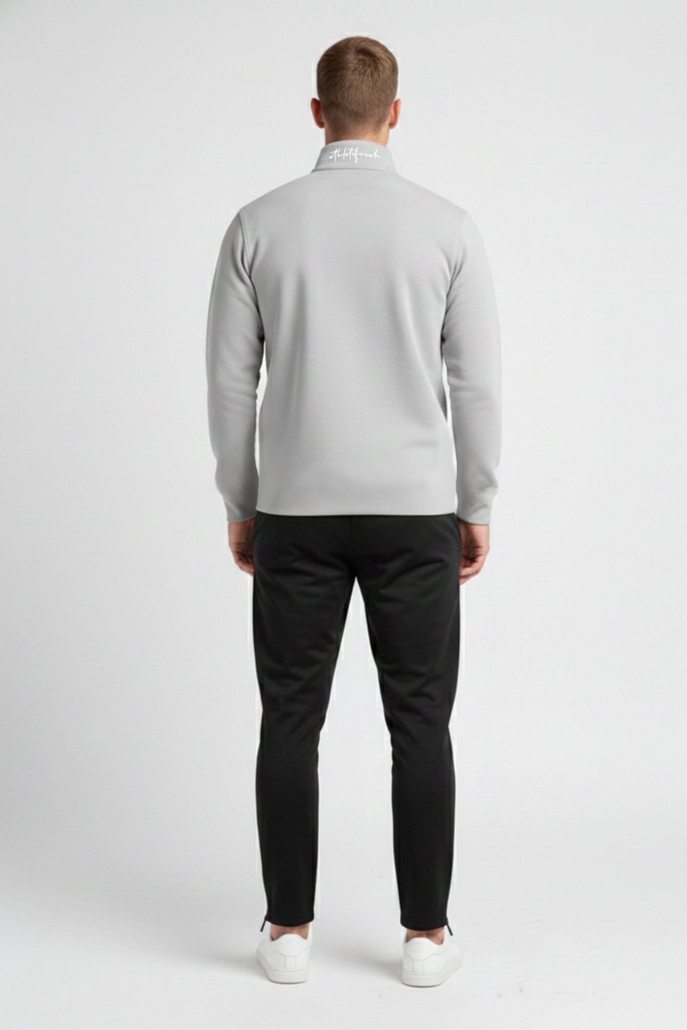 [CORE] Maverick Half Zip - Fog - Jacket - Athletifreak | Athletic & Gym Wear, Athleisure