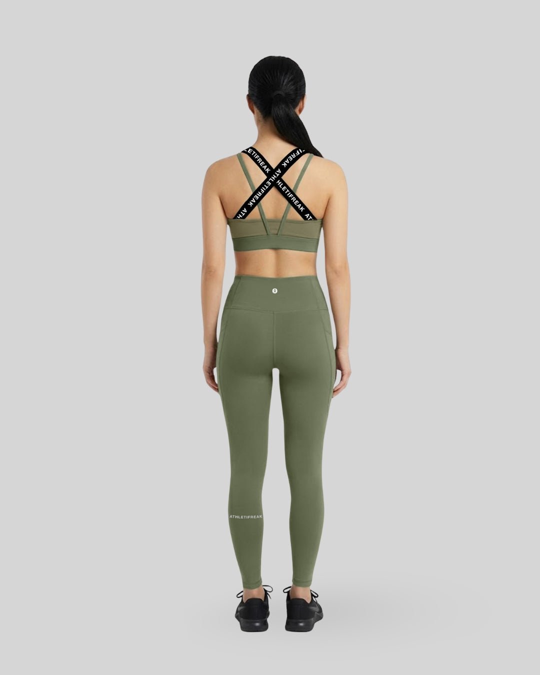 [CORE] Pace Sportsbra - Olive - Sportsbra - Athletifreak | Athletic & Gym Wear, Athleisure