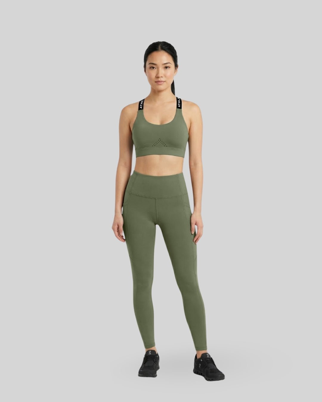 [CORE] Pace Sportsbra - Olive - Sportsbra - Athletifreak | Athletic & Gym Wear, Athleisure