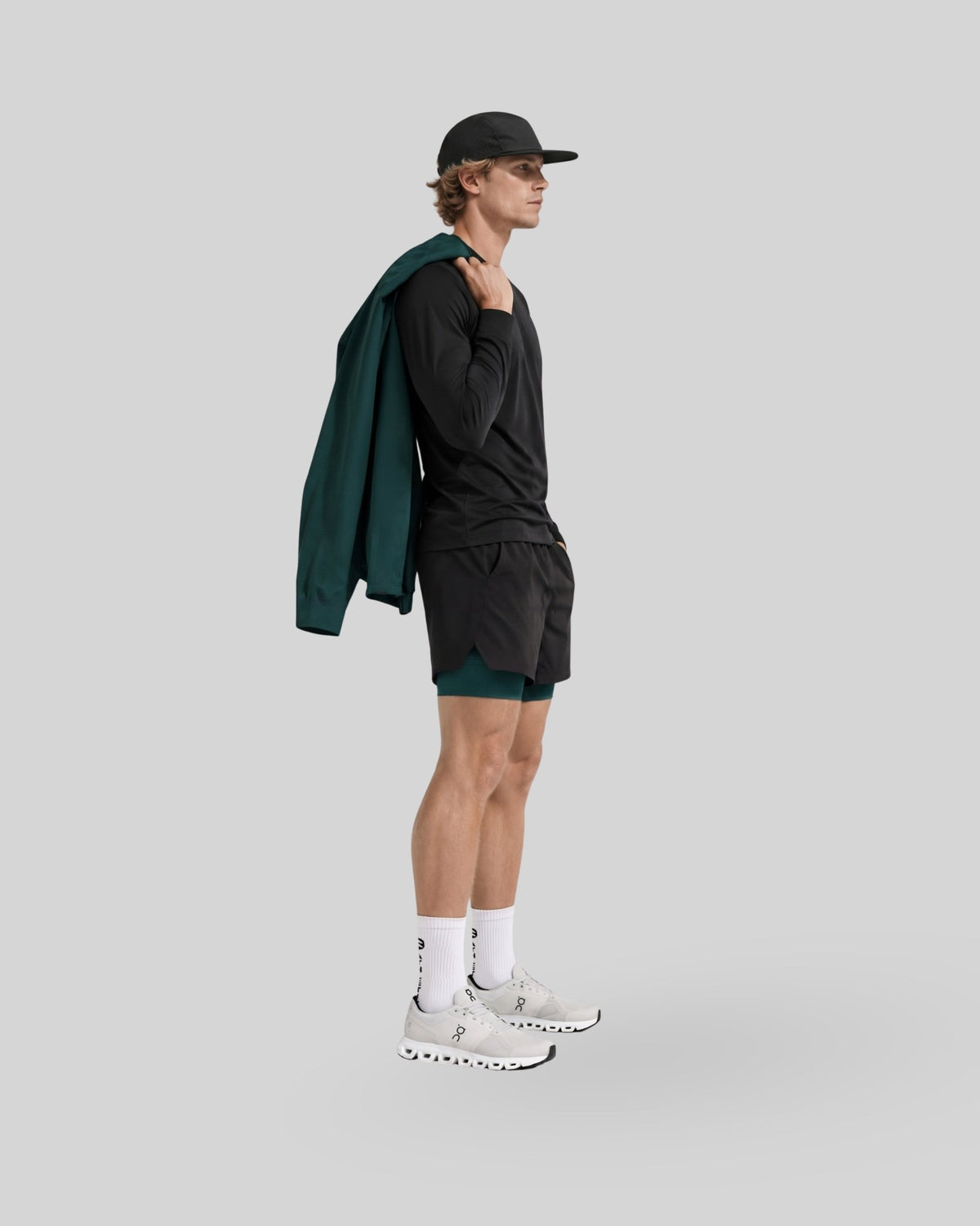 [CORE] Training Shorts 4" - Black / Forest - Shorts - Athletifreak | Athletic & Gym Wear, Athleisure