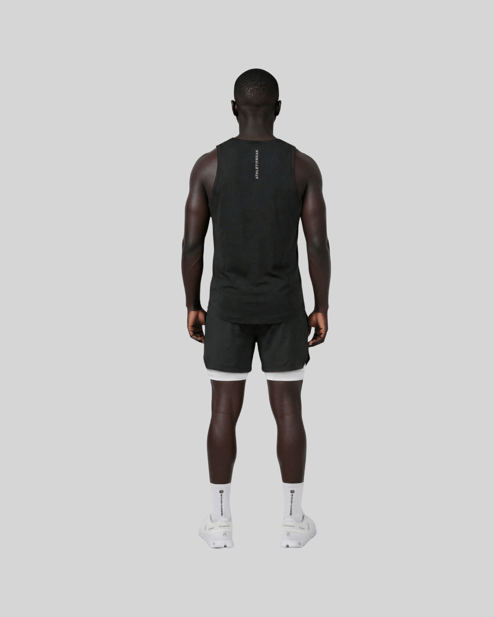 [CORE] Training Shorts 4" - Black/White - Shorts - Athletifreak | Athletic & Gym Wear, Athleisure