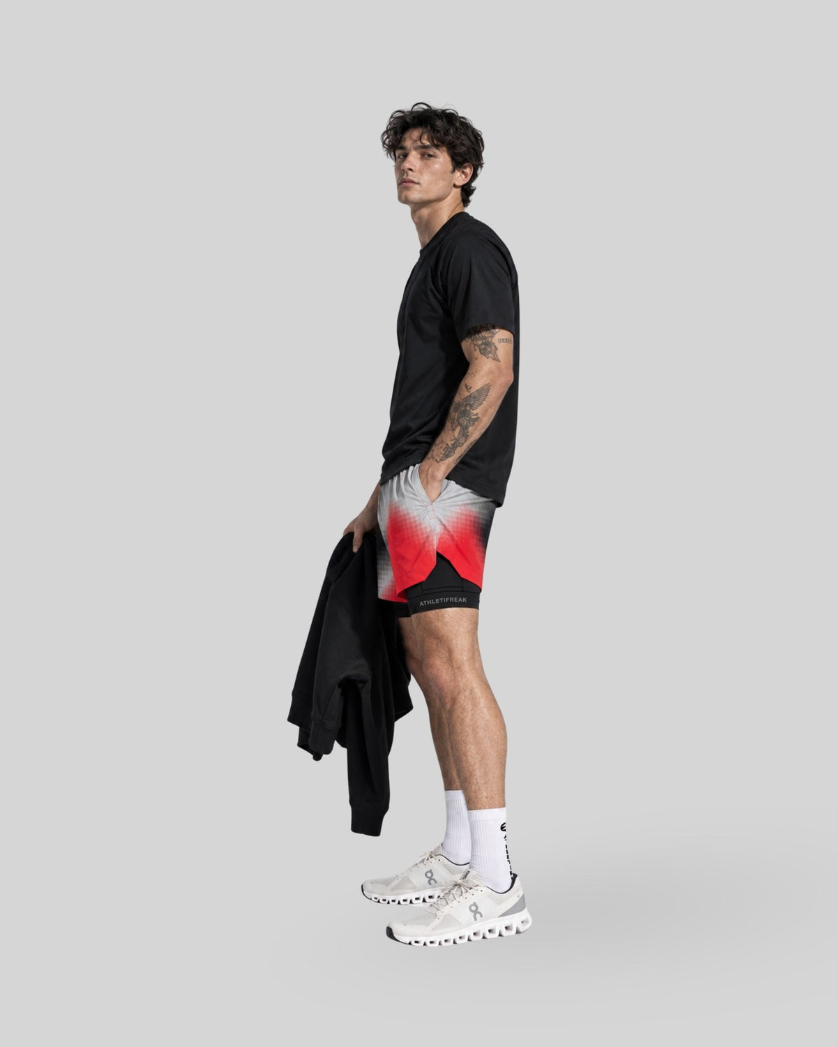 [CORE] Training Shorts 4" - Burn / Black - Shorts - Athletifreak | Athletic & Gym Wear, Athleisure
