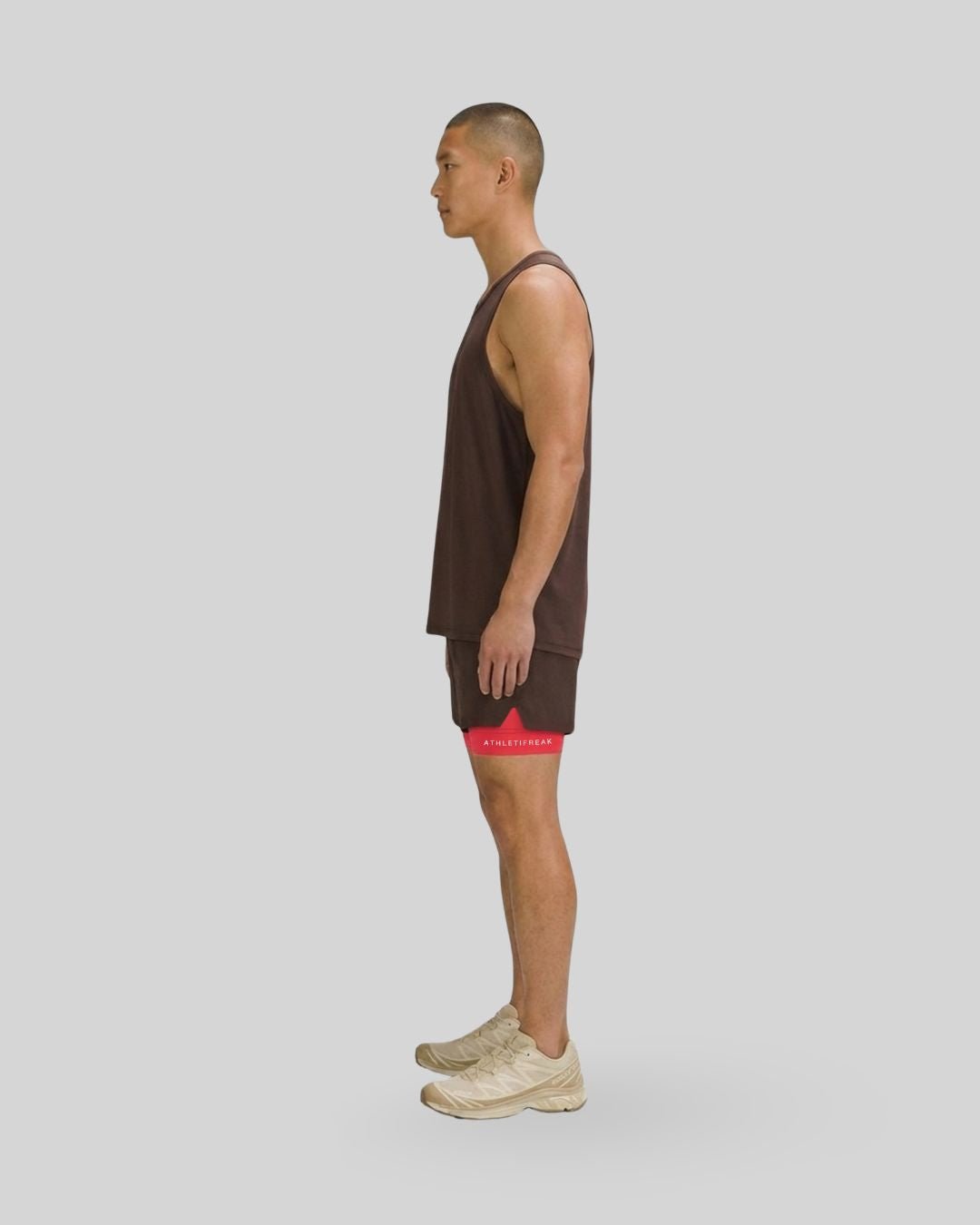 [CORE] Training Shorts 4" - Espresso/Berry - Shorts - Athletifreak | Athletic & Gym Wear, Athleisure