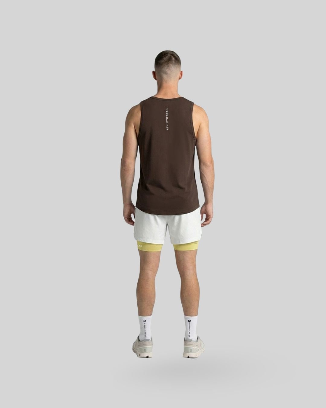 [CORE] Training Shorts 4" - White/Pannacotta - Shorts - Athletifreak | Athletic & Gym Wear, Athleisure