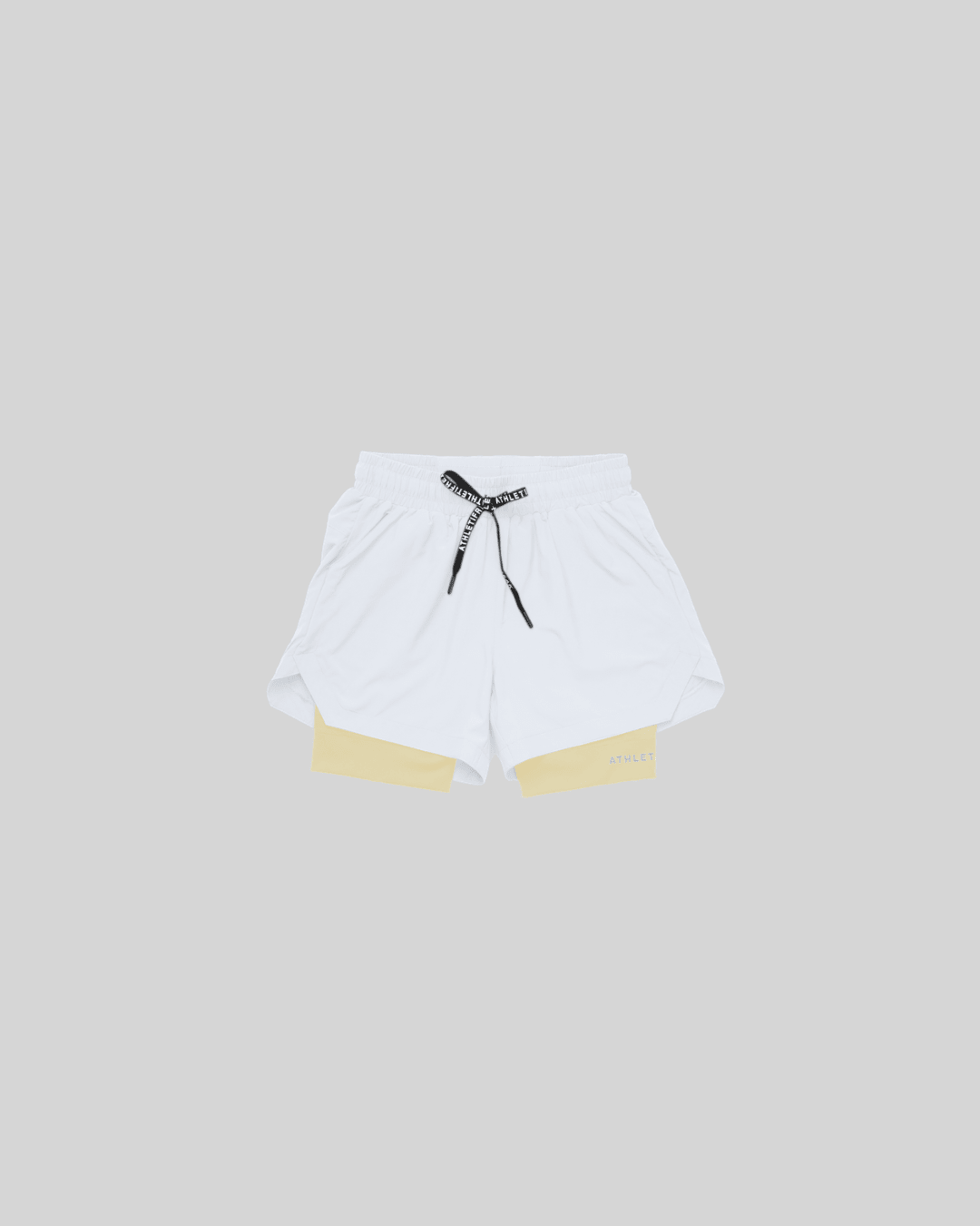 [CORE] Training Shorts 4" - White/Pannacotta - Shorts - Athletifreak | Athletic & Gym Wear, Athleisure