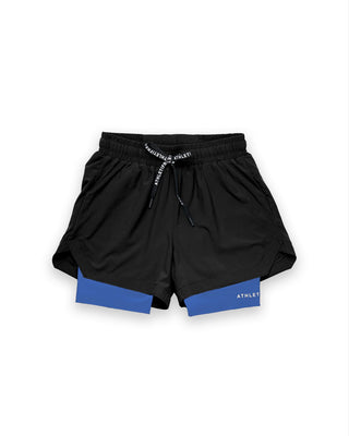 [CORE] Training Shorts 6" - Black / Azul - Shorts - Athletifreak | Athletic & Gym Wear, Athleisure