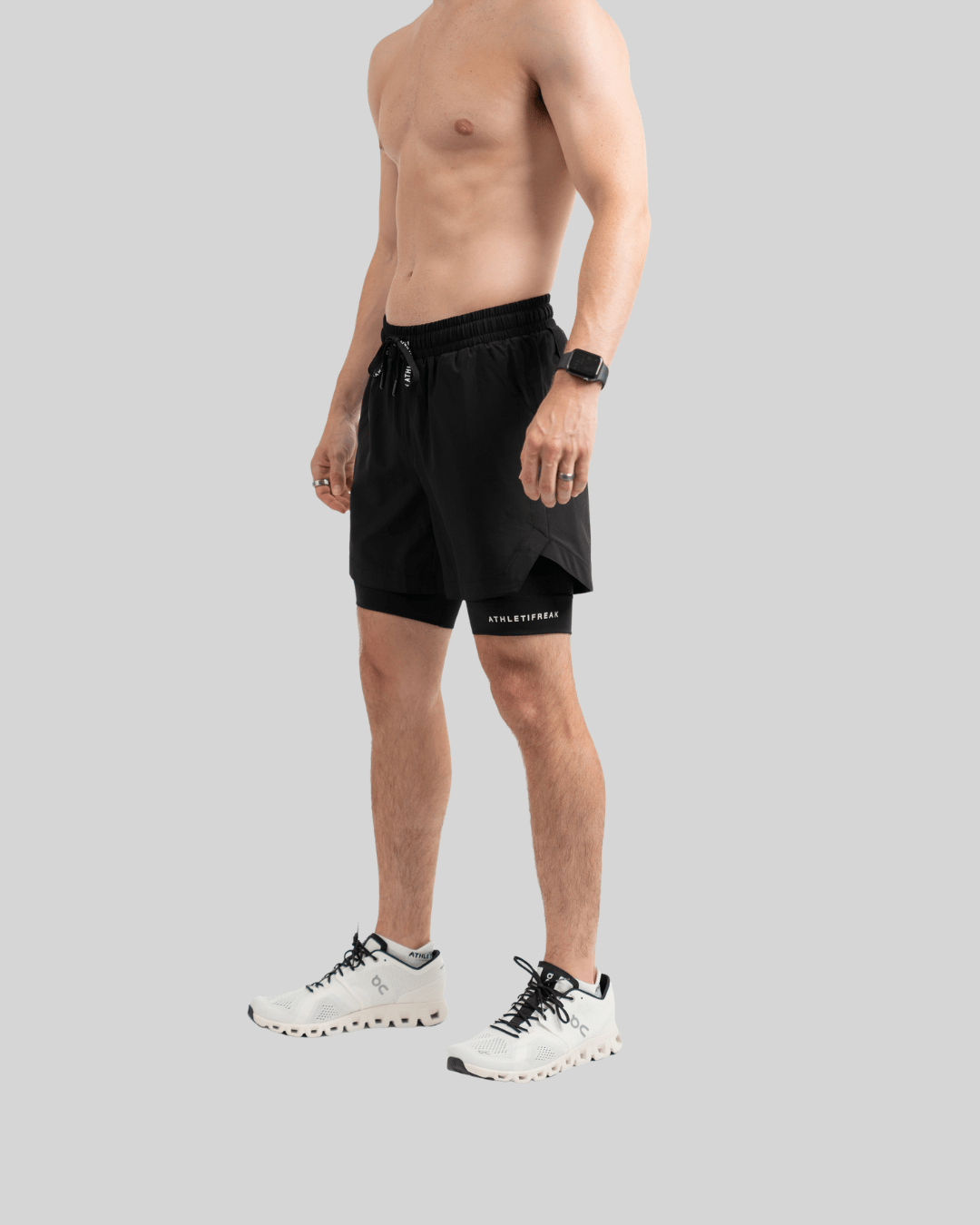 [CORE] Training Shorts 6" - Black/Black - Shorts - Athletifreak | Athletic & Gym Wear, Athleisure