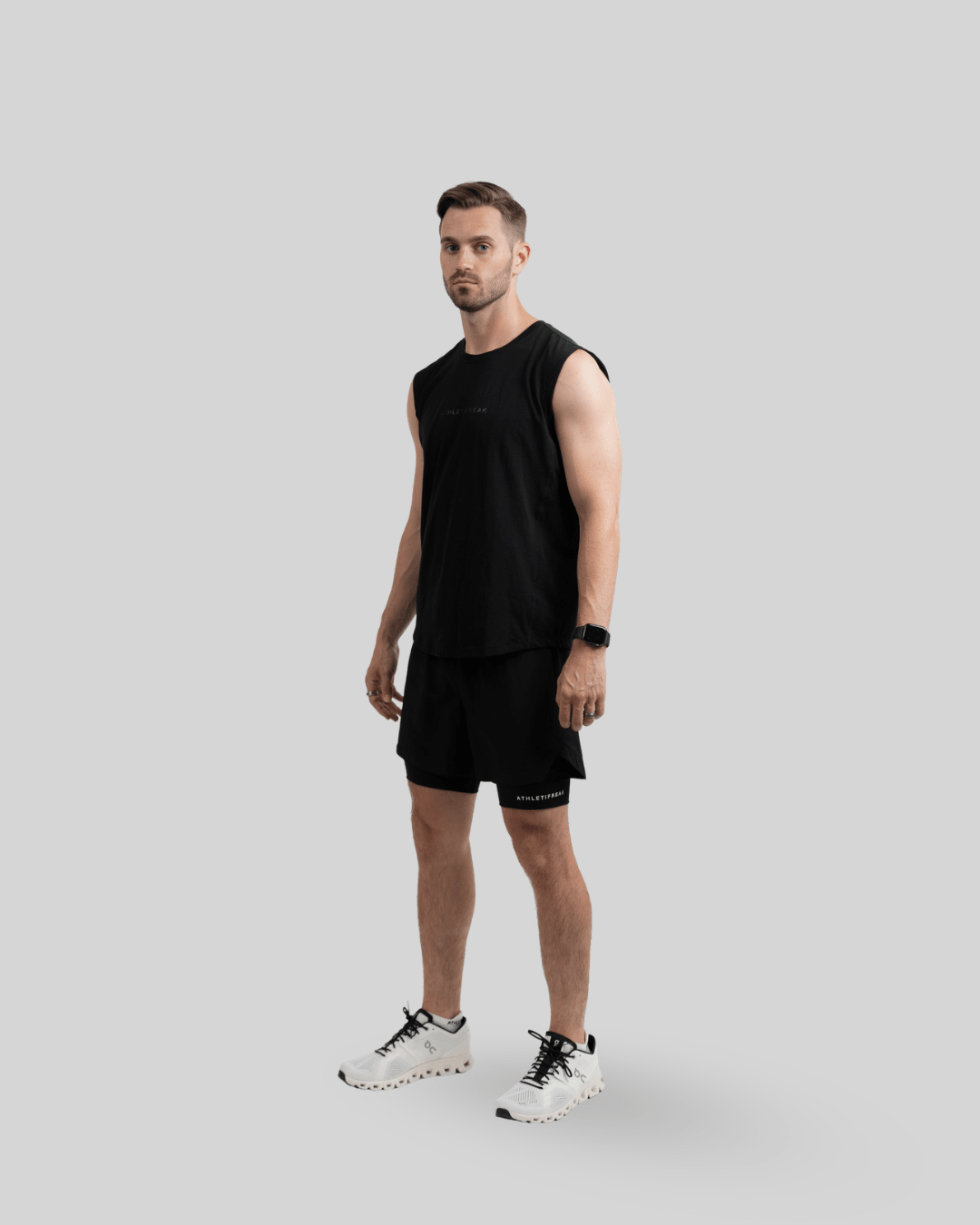 [CORE] Training Shorts 6" - Black/Black - Shorts - Athletifreak | Athletic & Gym Wear, Athleisure