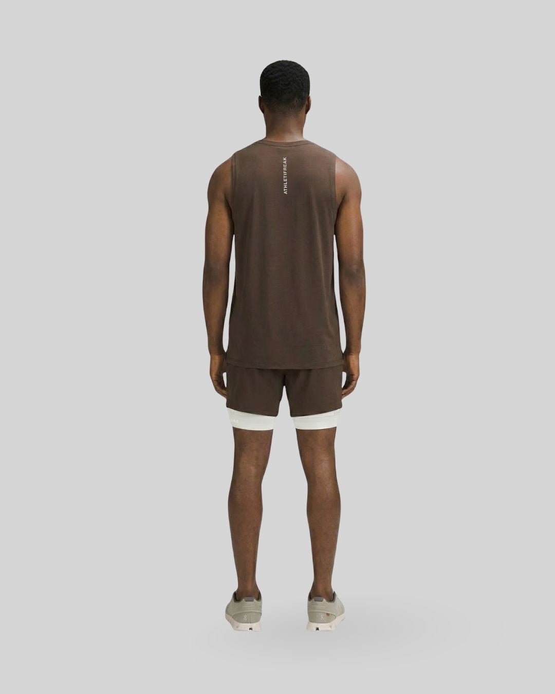 [CORE] Training Shorts 6" - Espresso/White - Shorts - Athletifreak | Athletic & Gym Wear, Athleisure