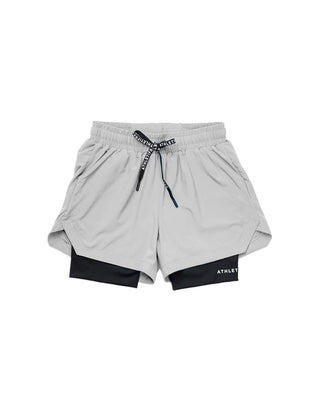 [CORE] Training Shorts 6" - Fog / Black - Shorts - Athletifreak | Athletic & Gym Wear, Athleisure