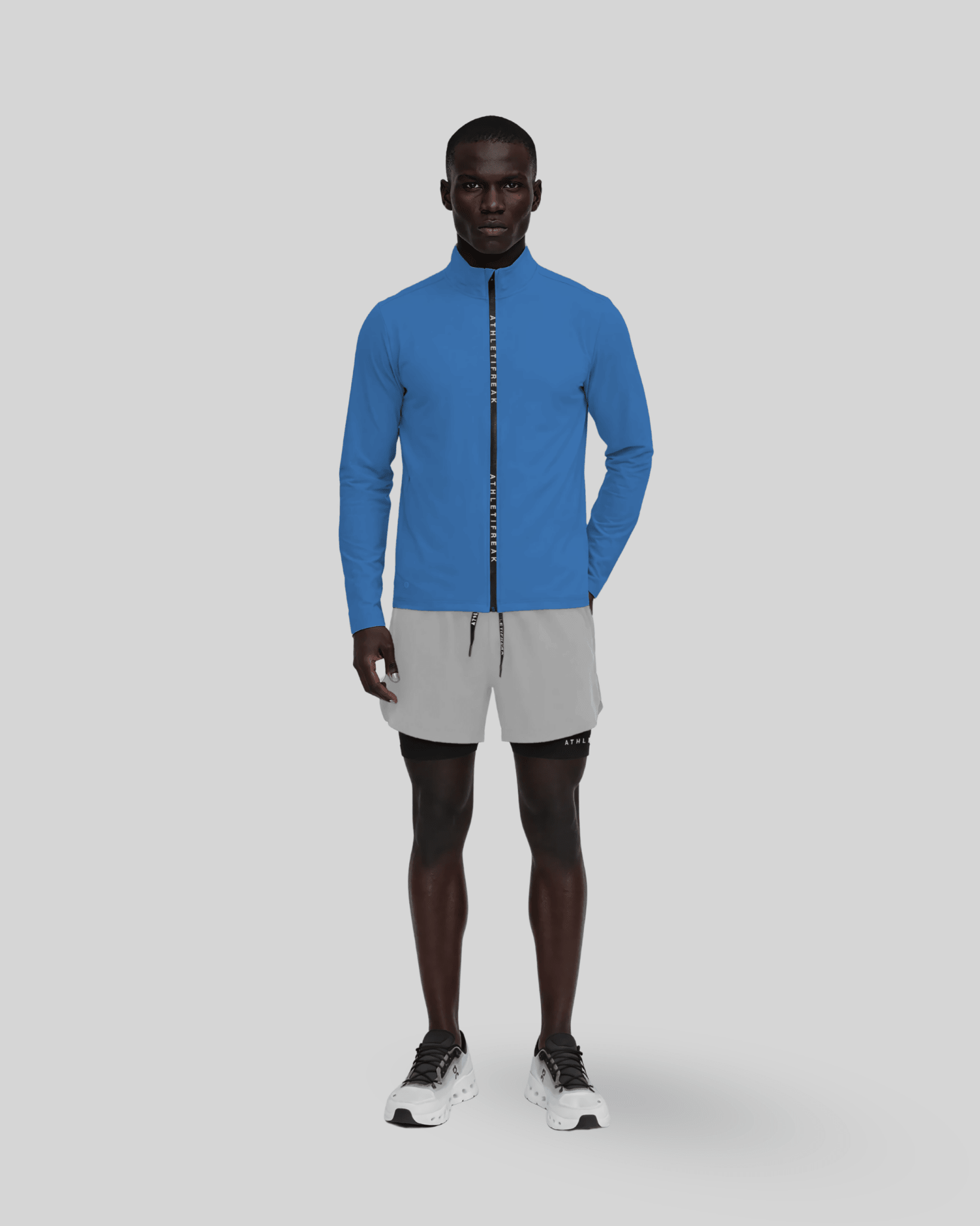 [CORE] Training Shorts 6" - Fog / Black - Shorts - Athletifreak | Athletic & Gym Wear, Athleisure