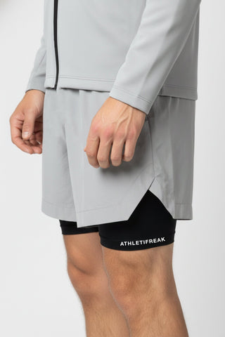 [CORE] Training Shorts 6" - Fog / Black - Shorts - Athletifreak | Athletic & Gym Wear, Athleisure