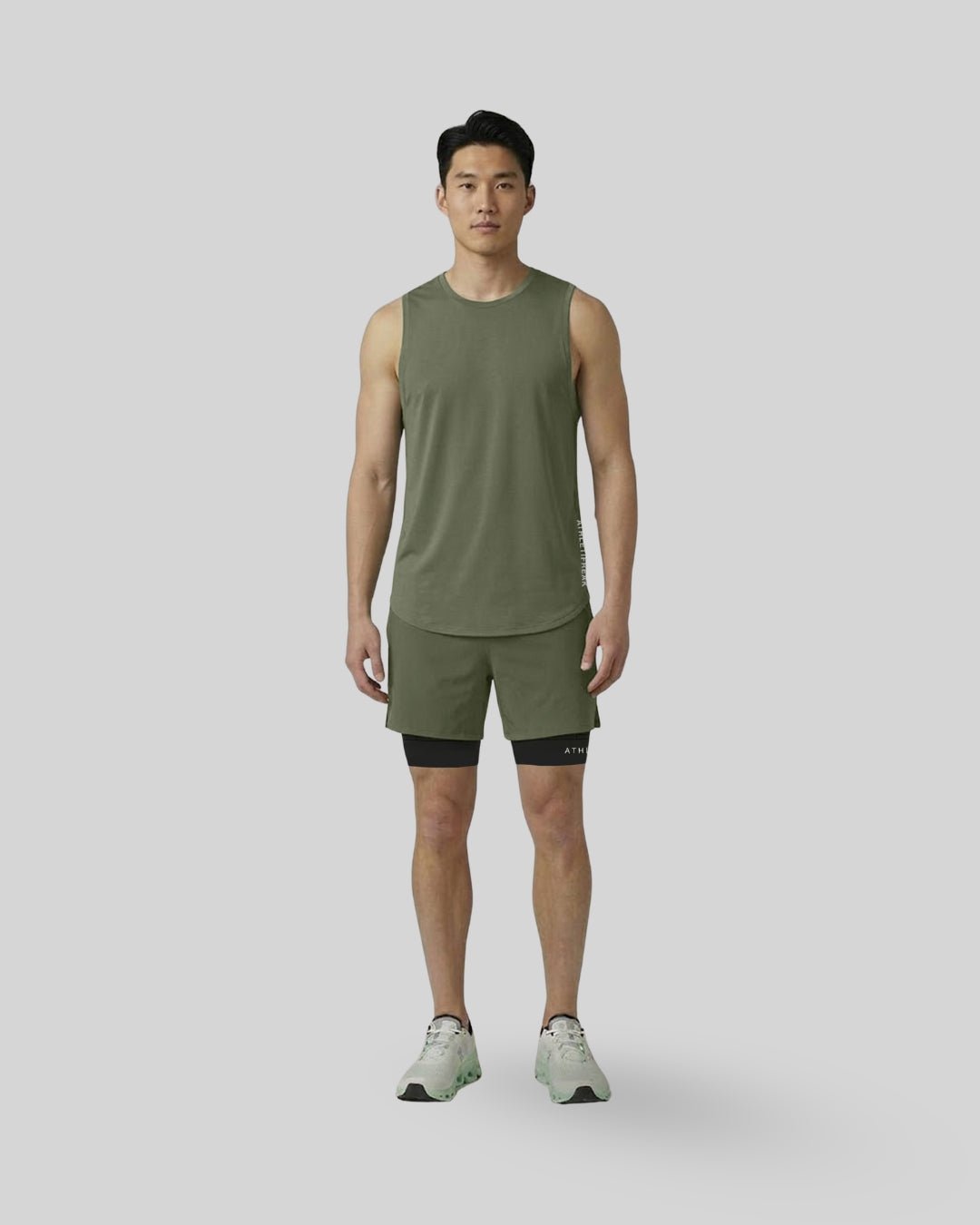 [CORE] Training Tank - Olive - Tank - Athletifreak | Athletic & Gym Wear, Athleisure