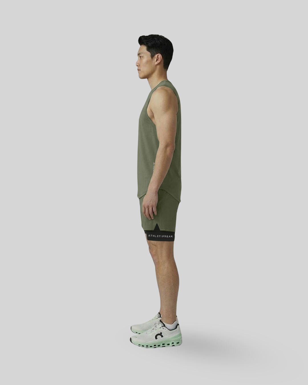 [CORE] Training Tank - Olive - Tank - Athletifreak | Athletic & Gym Wear, Athleisure