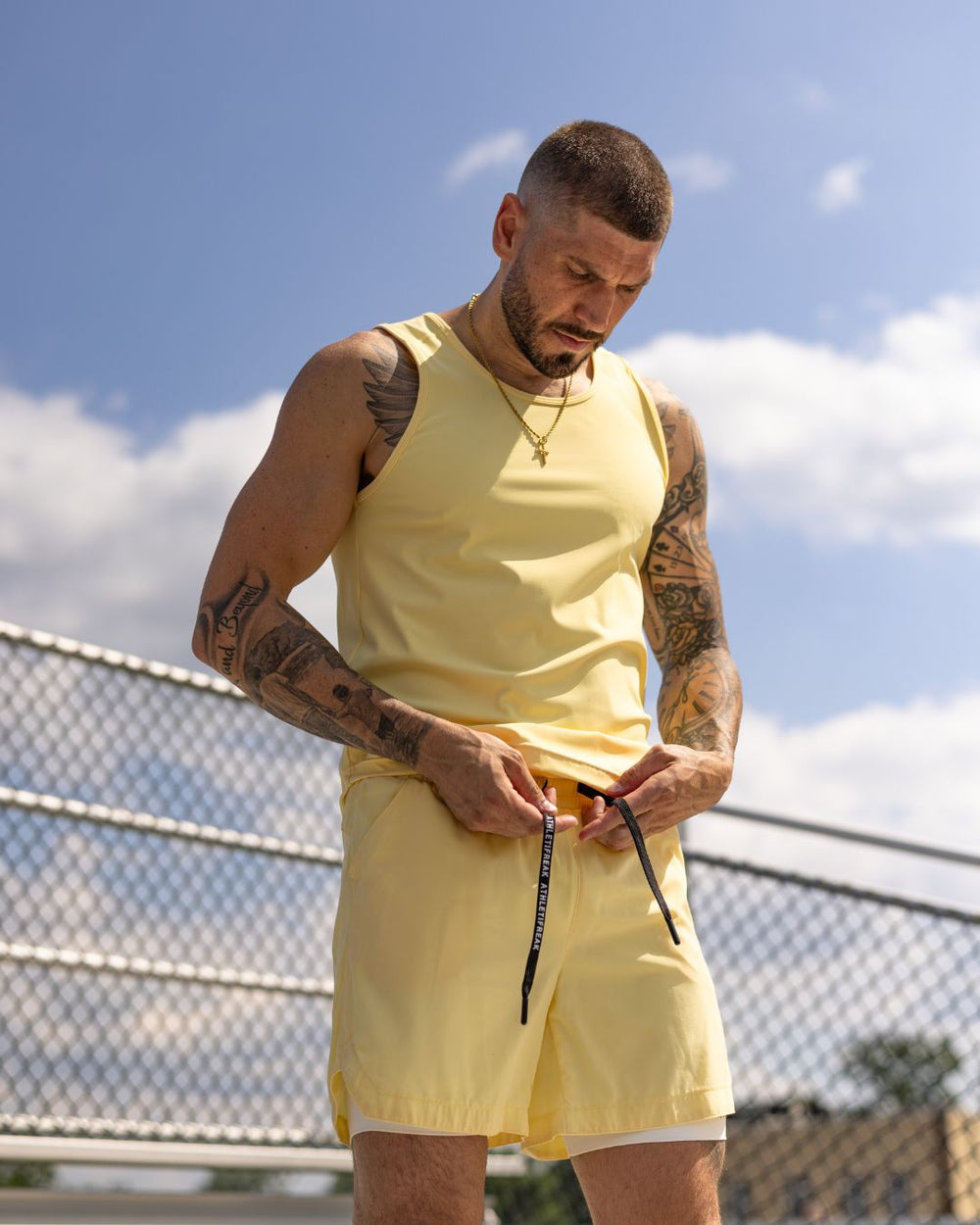 [CORE] Training Tank - Pannacotta - Tank - Athletifreak | Athletic & Gym Wear, Athleisure