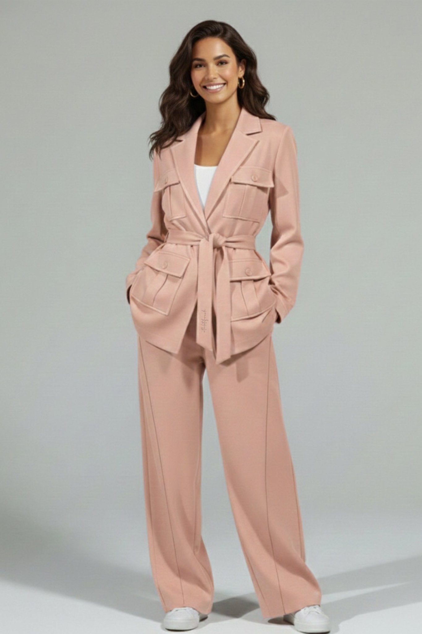 [EASYLUXE] Fly Blazer - Peach - Blazer - Athletifreak | Athletic & Gym Wear, Athleisure