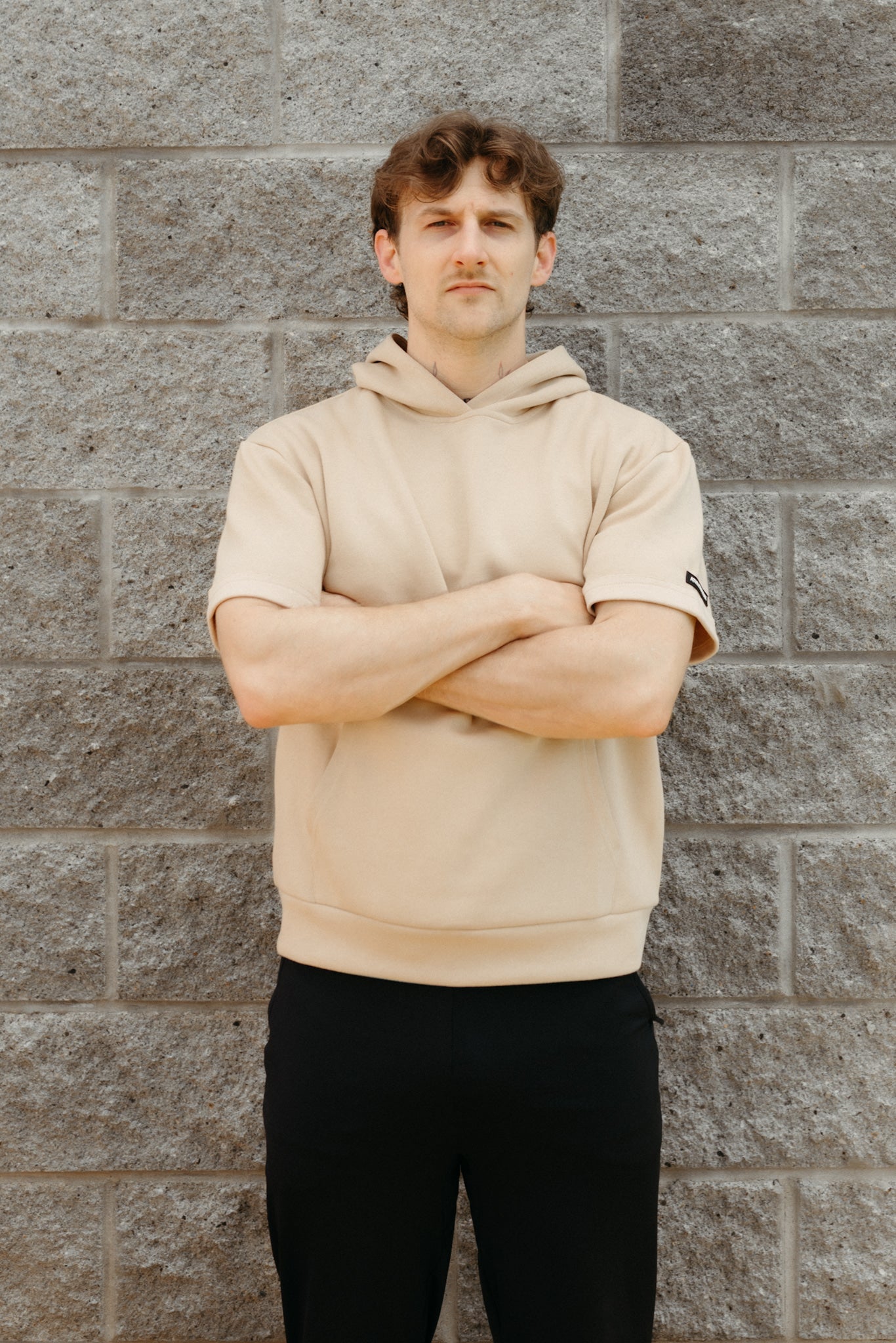 [EASYLUXE] Freestyle Hoodie - Latte - Hoodie - Athletifreak | Athletic & Gym Wear, Athleisure