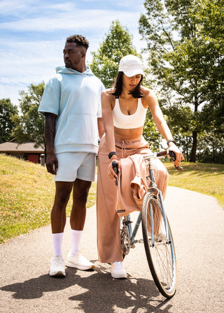 [EASYLUXE] Freestyle Shorts - Sky - Shorts - Athletifreak | Athletic & Gym Wear, Athleisure