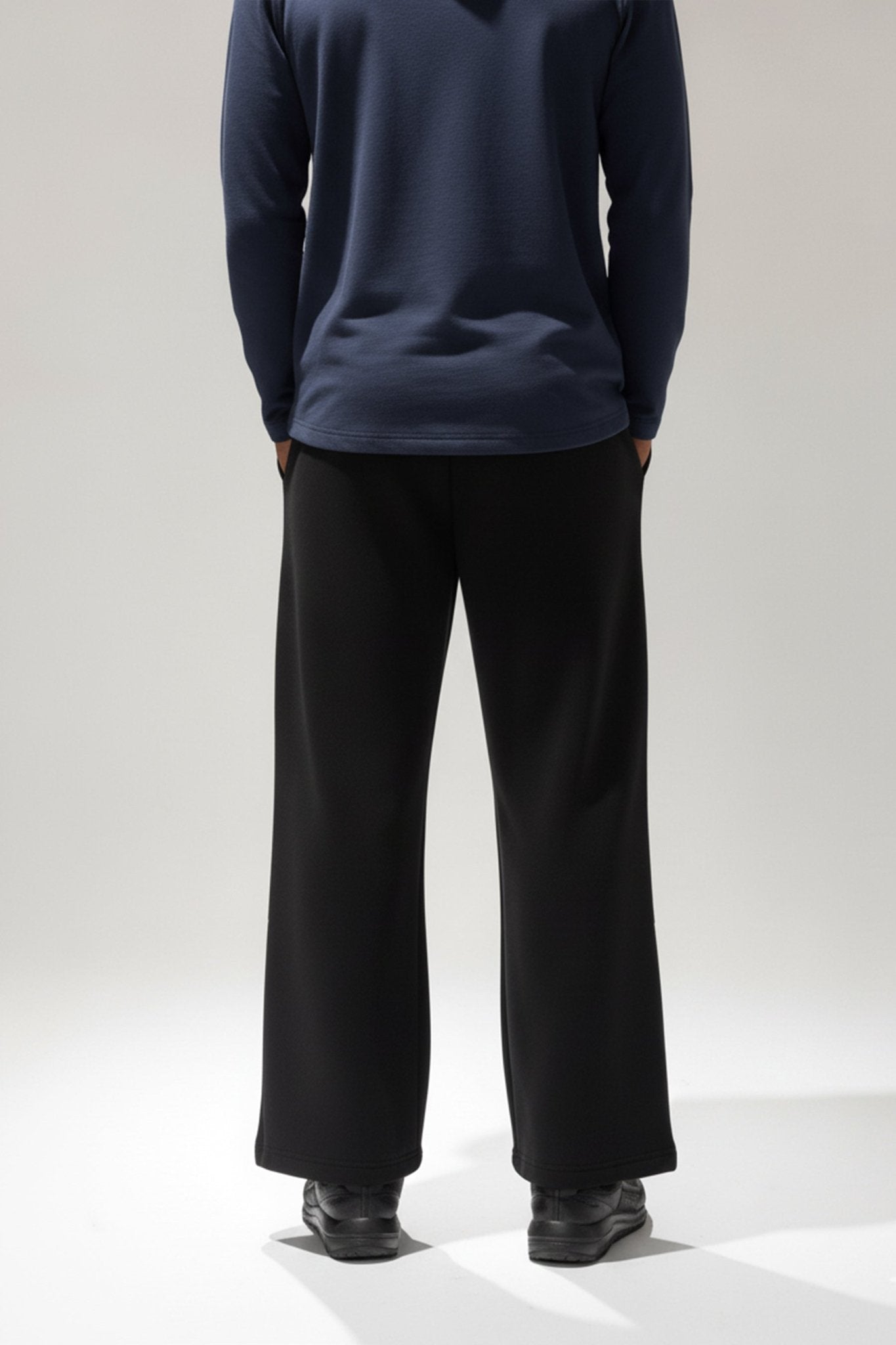 [EASYLUXE] Straight Leg Pants - Black - Pants - Athletifreak | Athletic & Gym Wear, Athleisure