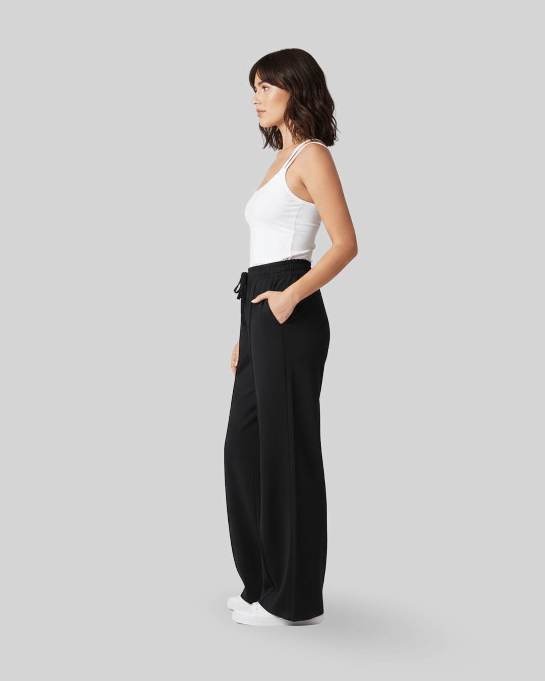 [EASYLUXE] Unwind Pants - Black - Pants - Athletifreak | Athletic & Gym Wear, Athleisure