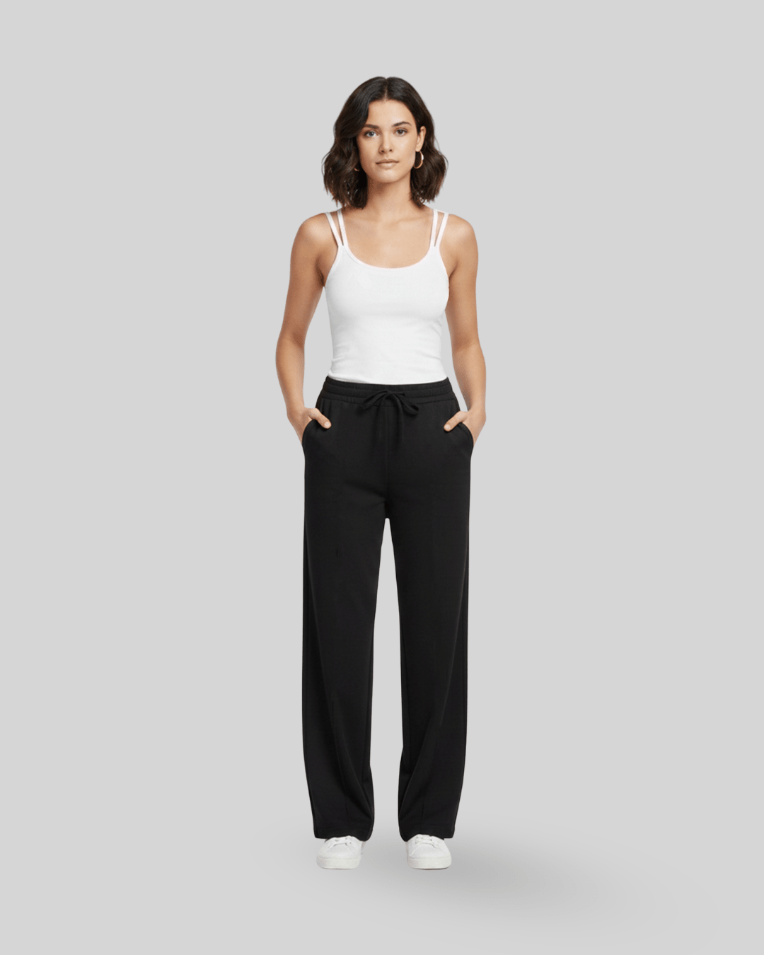 [EASYLUXE] Unwind Pants - Black - Pants - Athletifreak | Athletic & Gym Wear, Athleisure