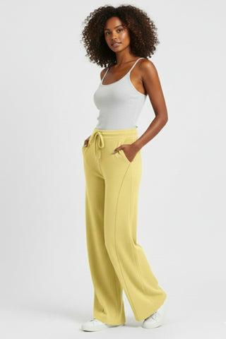 [EASYLUXE] Unwind Pants - Lime - Pants - Athletifreak | Athletic & Gym Wear, Athleisure