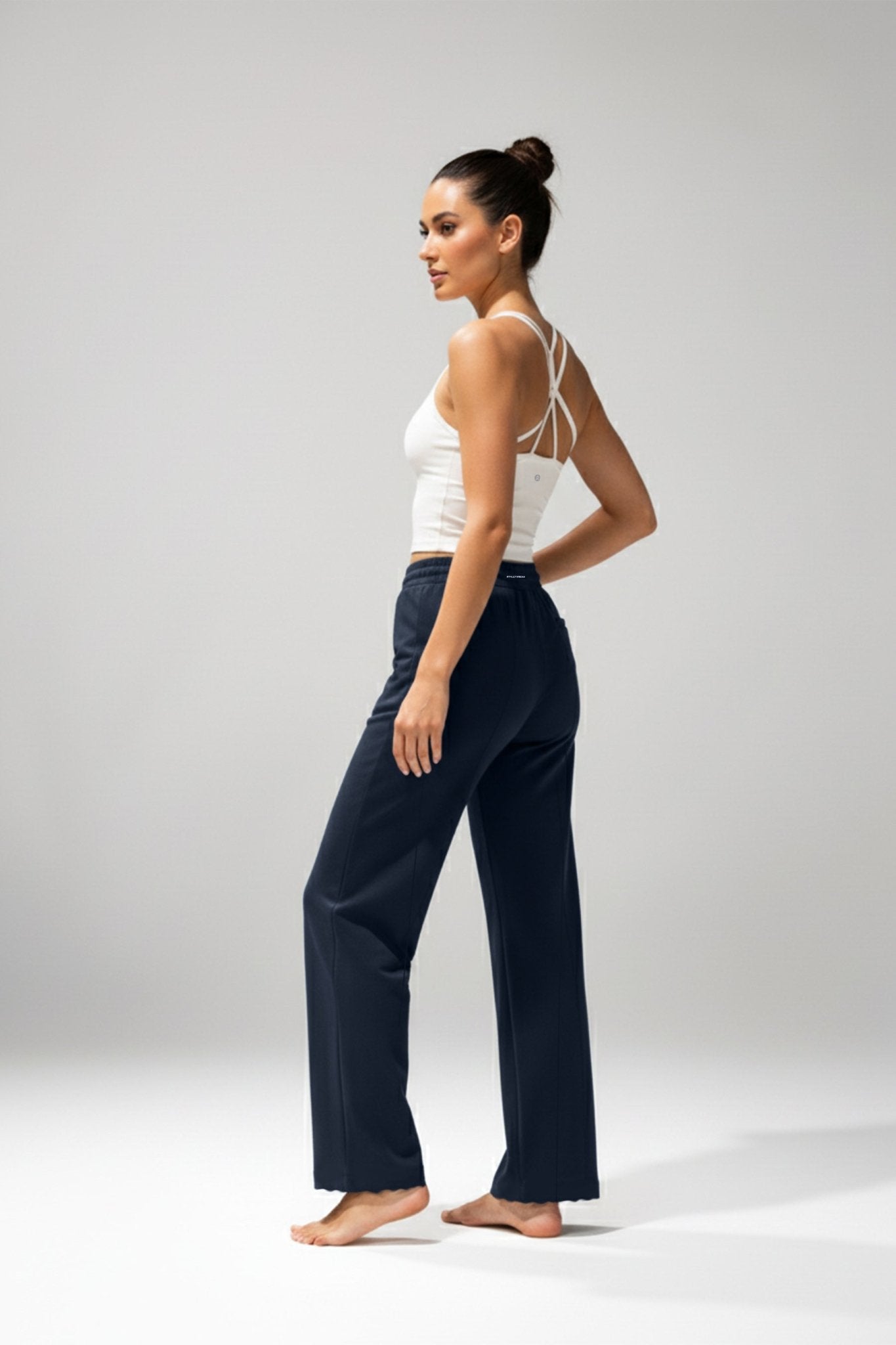 [EASYLUXE] Unwind Pants - Navy - Pants - Athletifreak | Athletic & Gym Wear, Athleisure