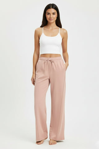 [EASYLUXE] Unwind Pants - Peach - Pants - Athletifreak | Athletic & Gym Wear, Athleisure
