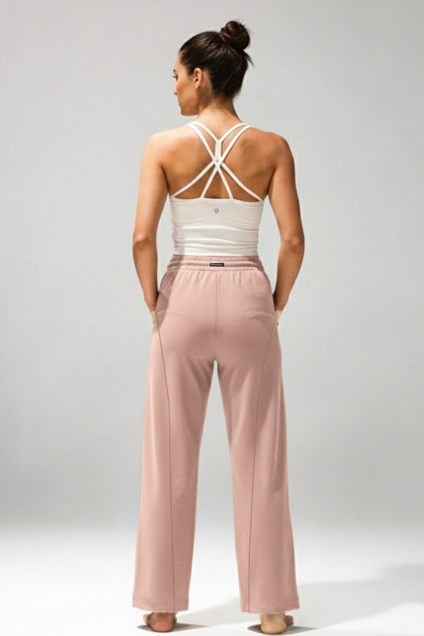 [EASYLUXE] Unwind Pants - Peach - Pants - Athletifreak | Athletic & Gym Wear, Athleisure