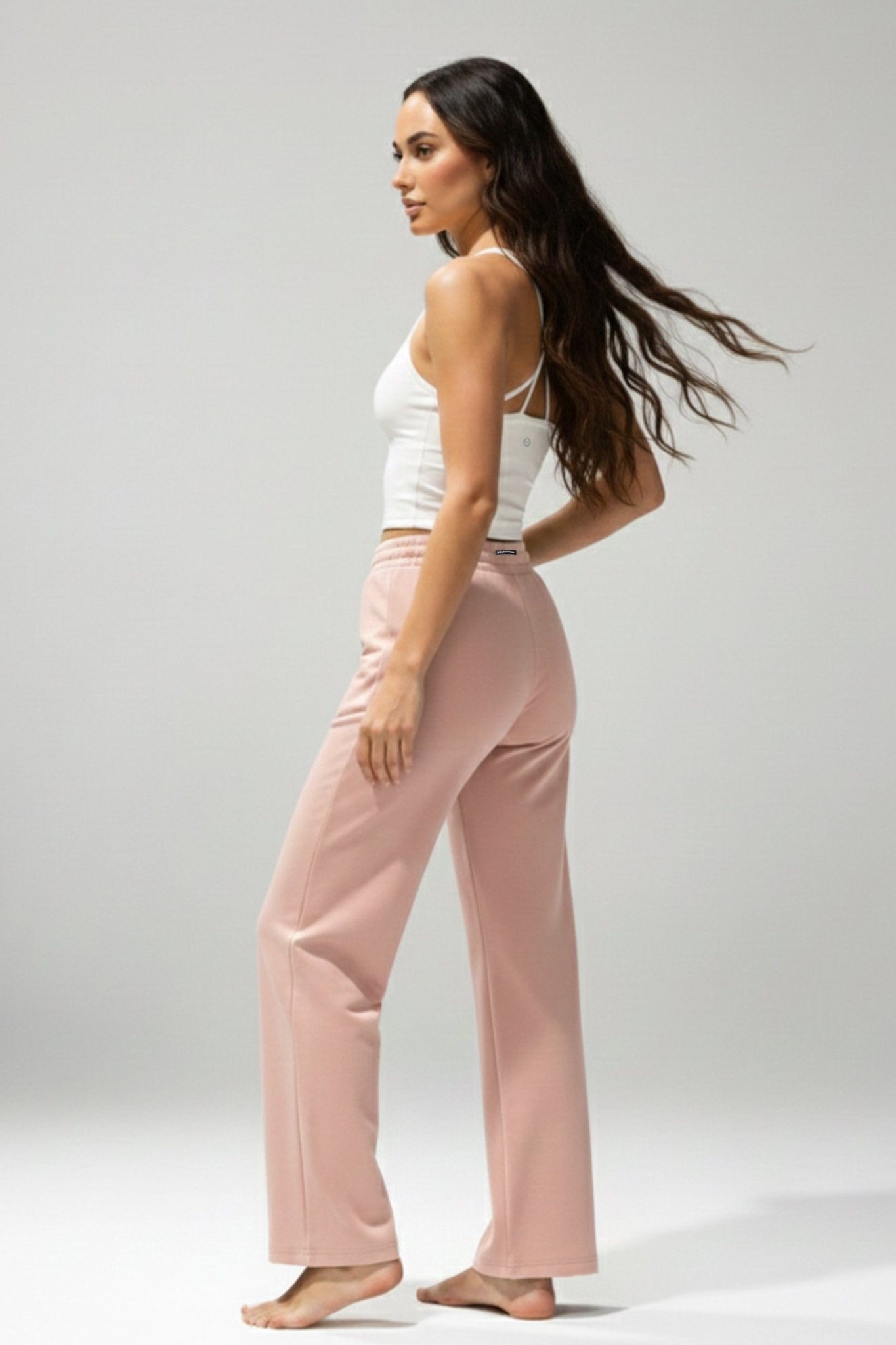 [EASYLUXE] Unwind Pants - Peach - Pants - Athletifreak | Athletic & Gym Wear, Athleisure
