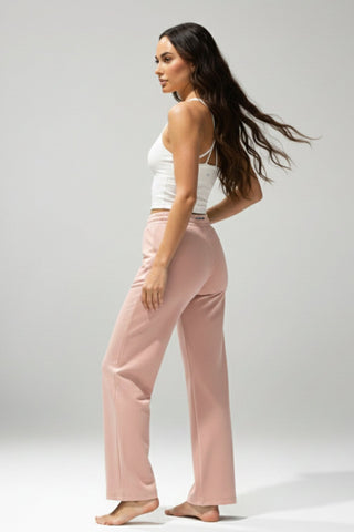 [EASYLUXE] Unwind Pants - Peach - Pants - Athletifreak | Athletic & Gym Wear, Athleisure
