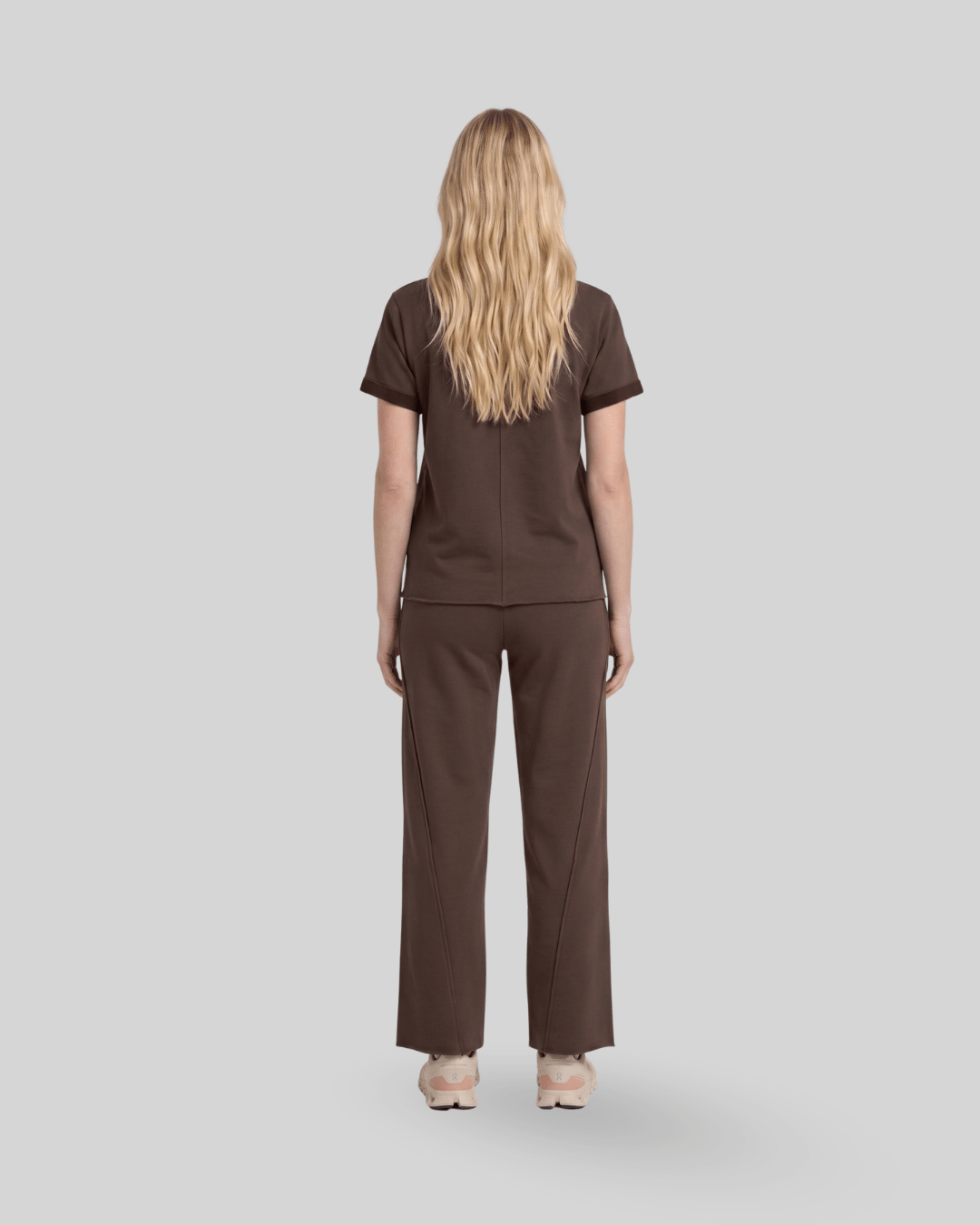 [EASYLUXE] Unwind Tee - Espresso - Tee - Athletifreak | Athletic & Gym Wear, Athleisure