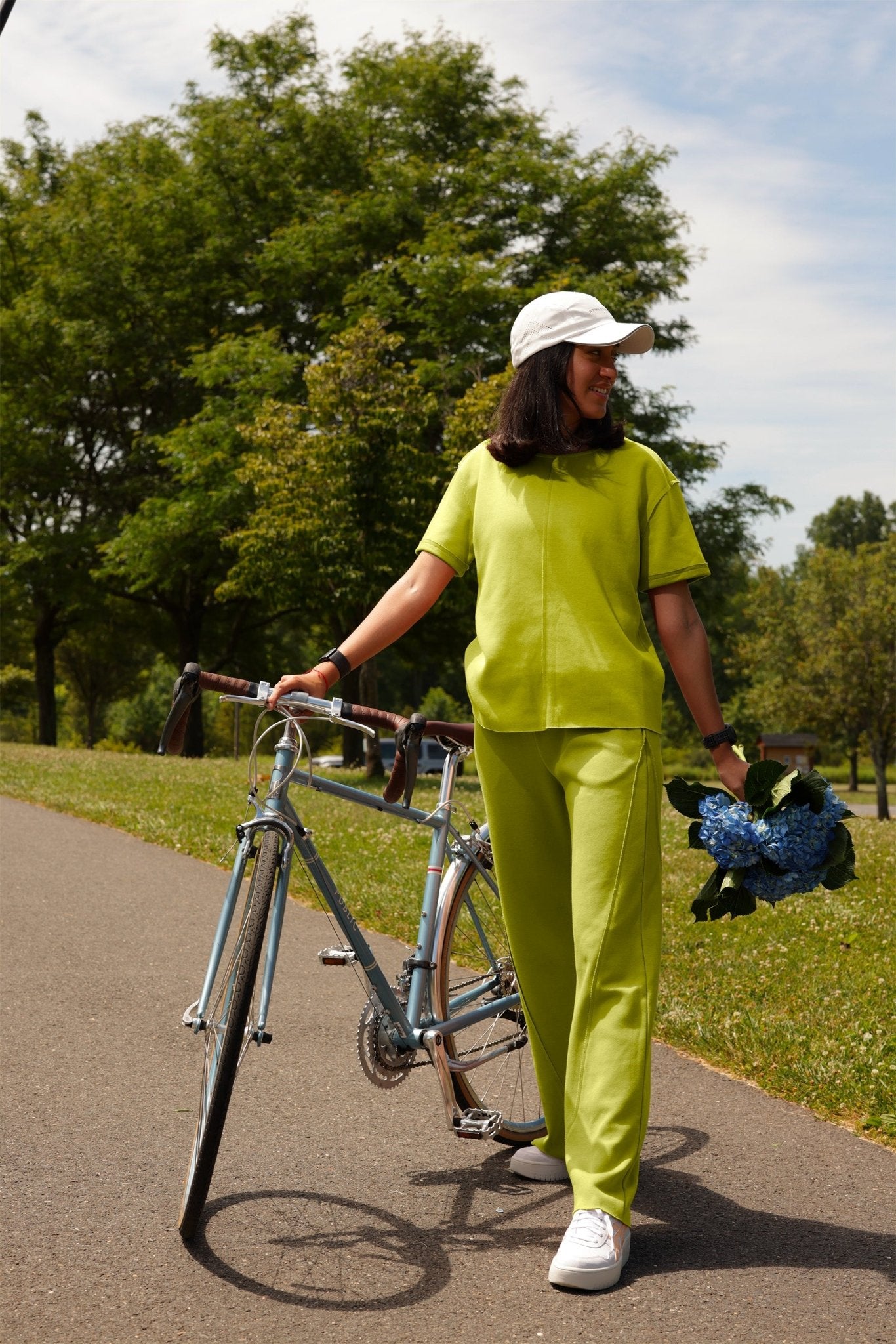[EASYLUXE] Unwind Tee - Lime - Tee - Athletifreak | Athletic & Gym Wear, Athleisure
