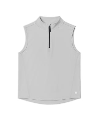 [INFINITECH] TRAINING 1/4 ZIP VEST - Fog