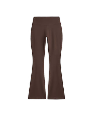 [AETHER] Flare Leggings - Espresso