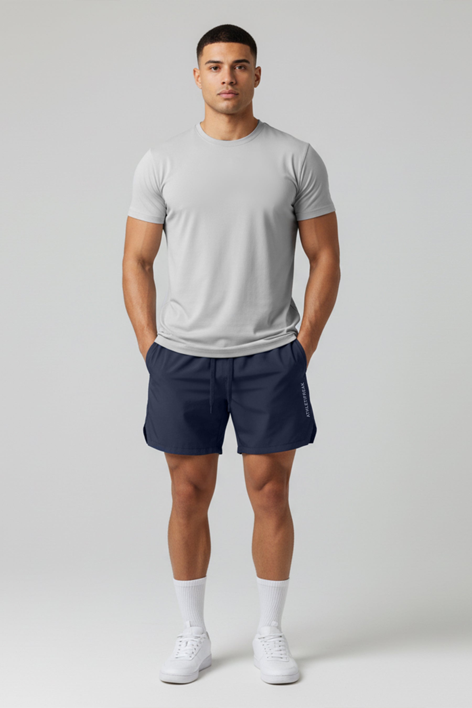 [INFINITECH] Logo Training Tee - Fog