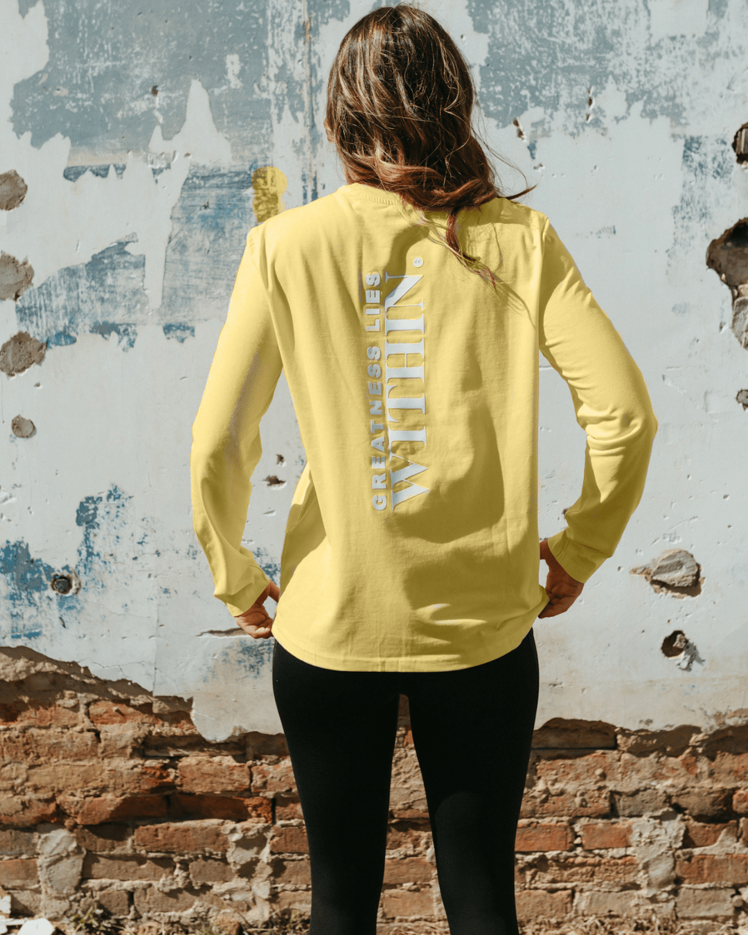 [PURPOSE SERIES] 001 \\ Greatness Lies Within - Pannacotta - Tee - Athletifreak | Athletic & Gym Wear, Athleisure