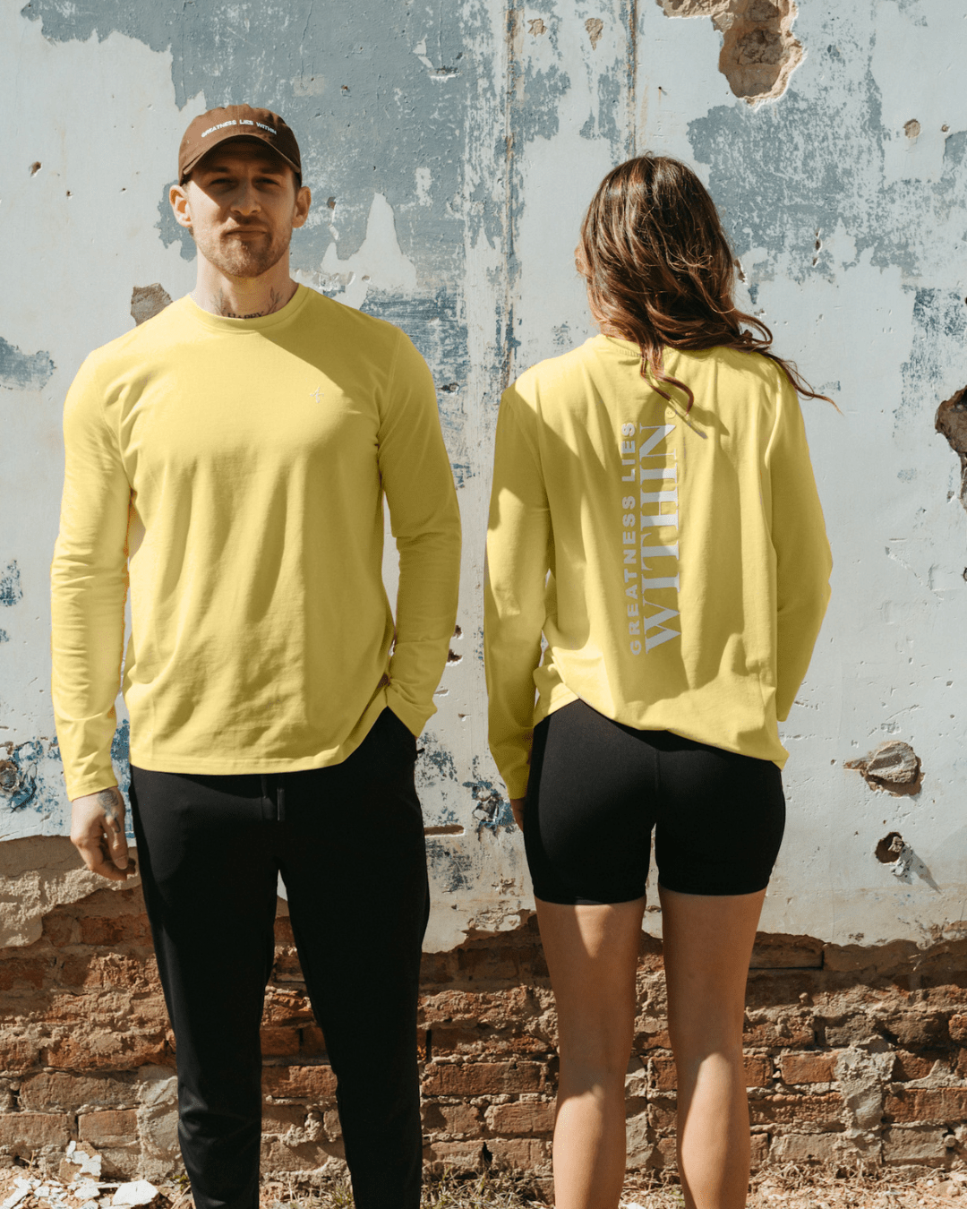 [PURPOSE SERIES] 001 \\ Greatness Lies Within - Pannacotta - Tee - Athletifreak | Athletic & Gym Wear, Athleisure