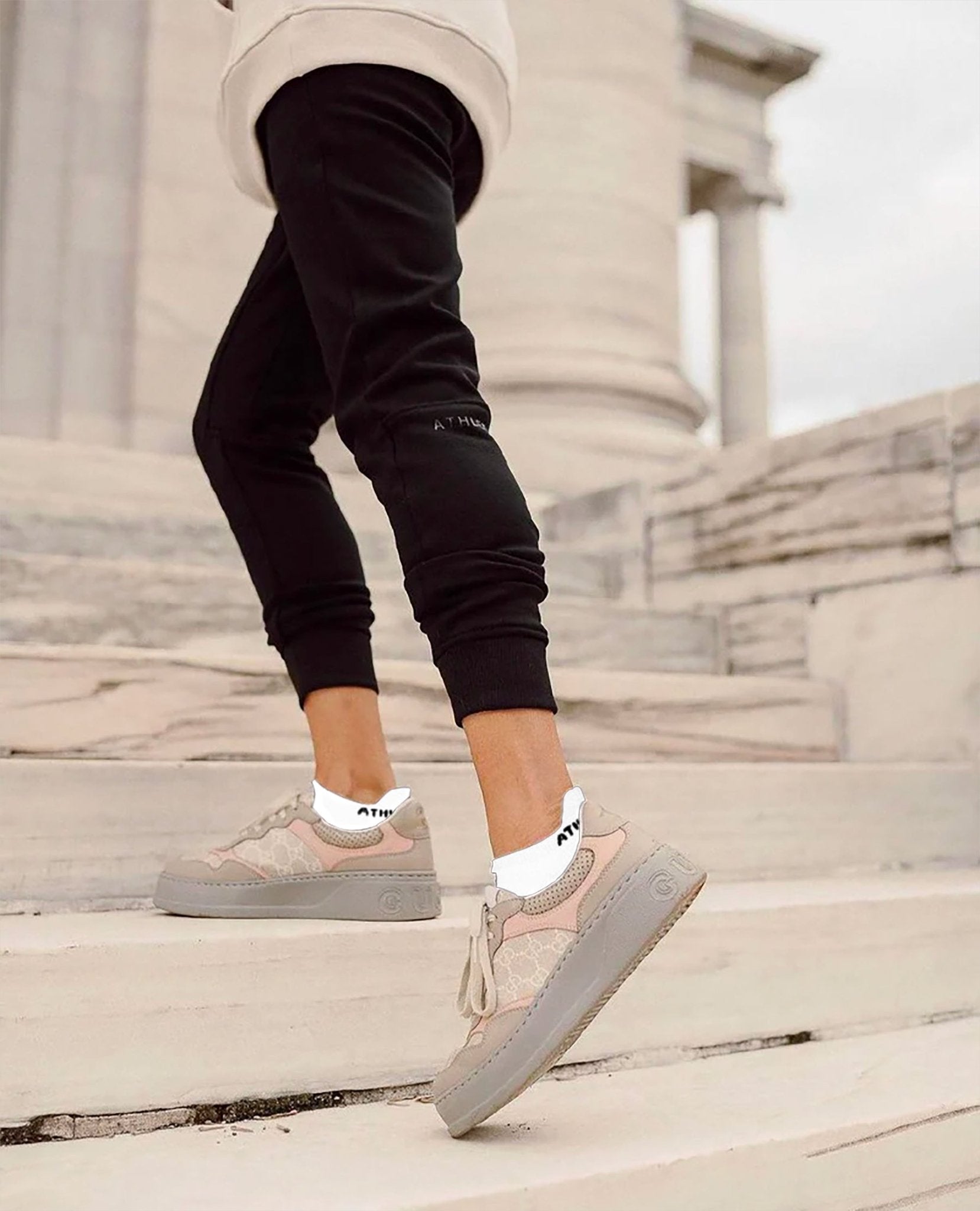 [GYFO] Ankle Socks - White - Socks - Athletifreak | Athletic & Gym Wear, Athleisure