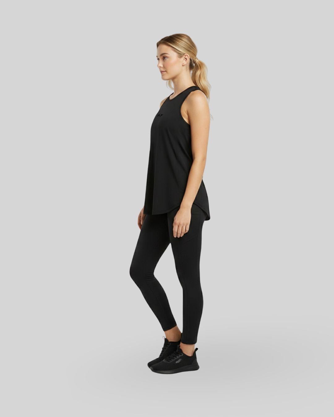 [HALO] Mesh Tank - Black - Tank - Athletifreak | Athletic & Gym Wear, Athleisure
