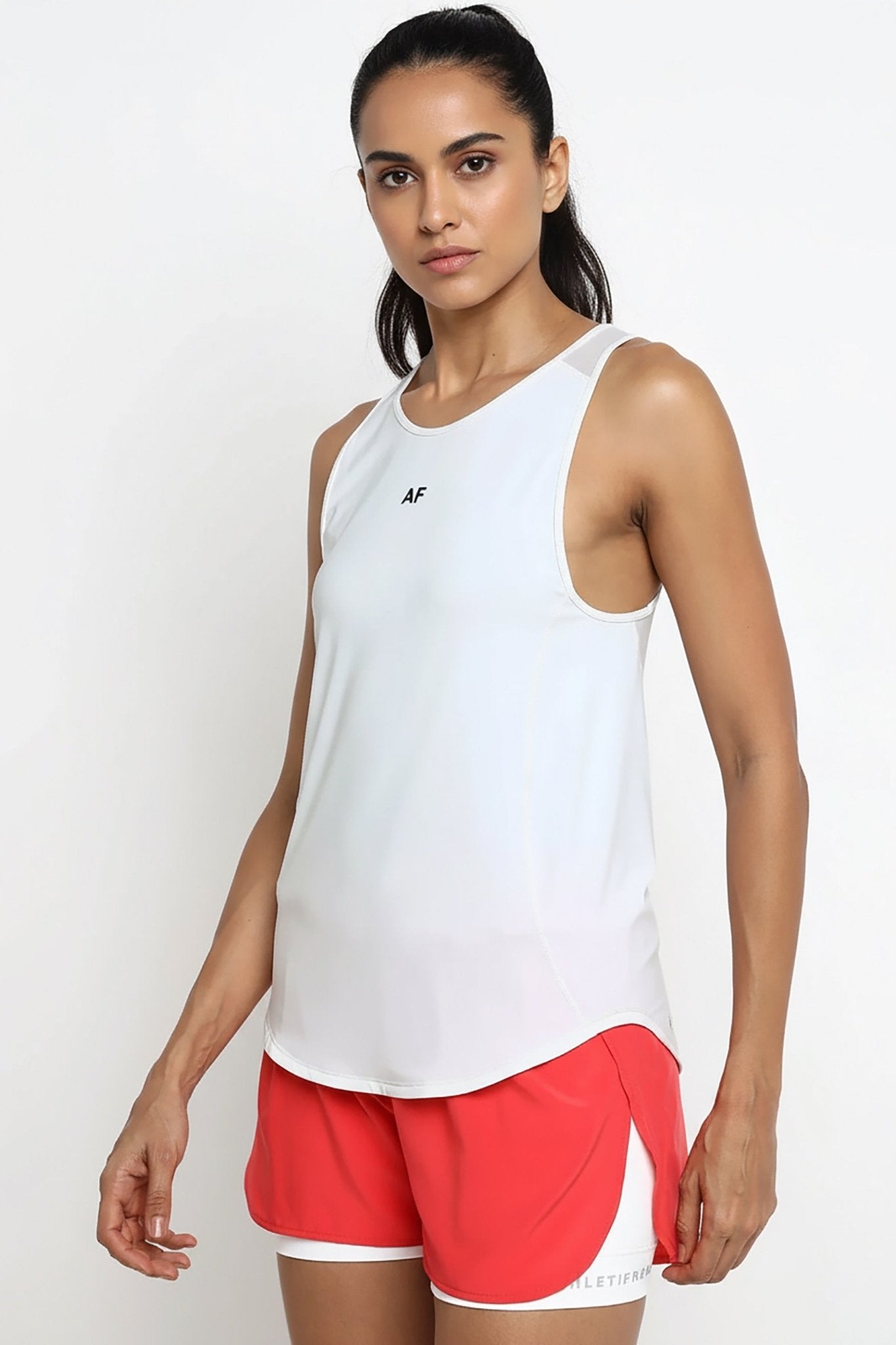[HALO] Mesh Tank - White - Tank - Athletifreak | Athletic & Gym Wear, Athleisure