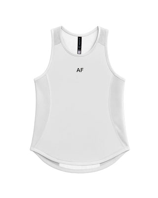 [HALO] Mesh Tank - White - Tank - Athletifreak | Athletic & Gym Wear, Athleisure