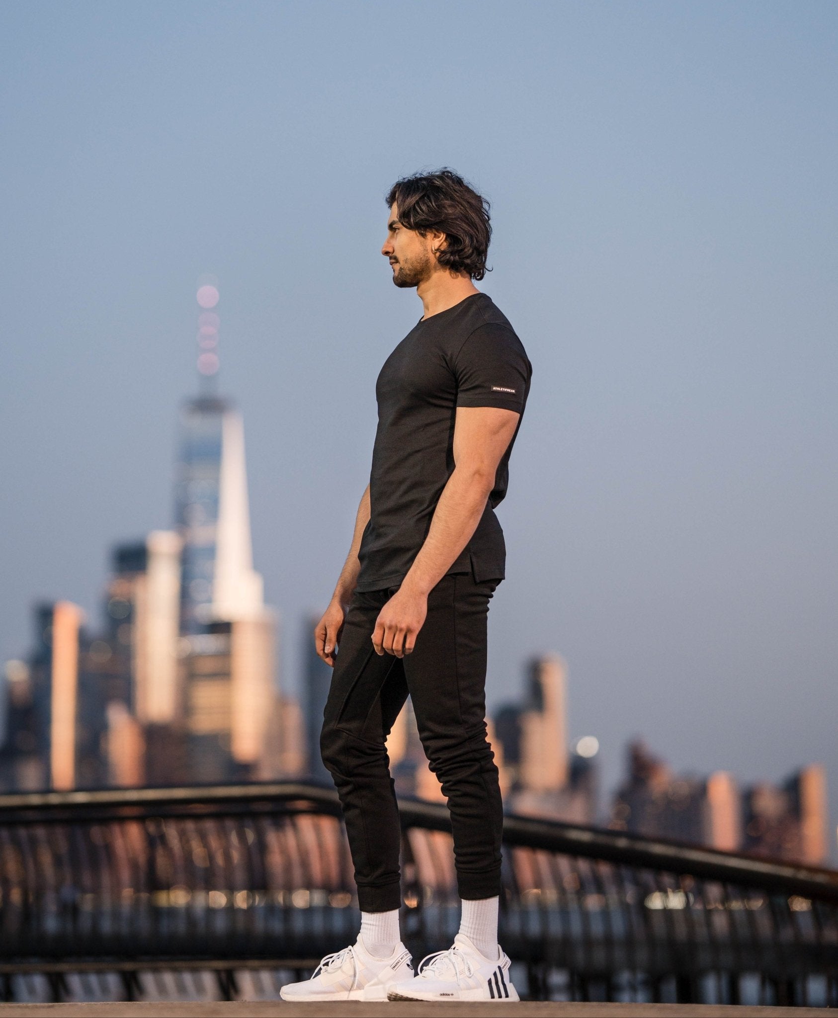 [HYBRID] Classic Tee - Black - Tee - Athletifreak | Athletic & Gym Wear, Athleisure