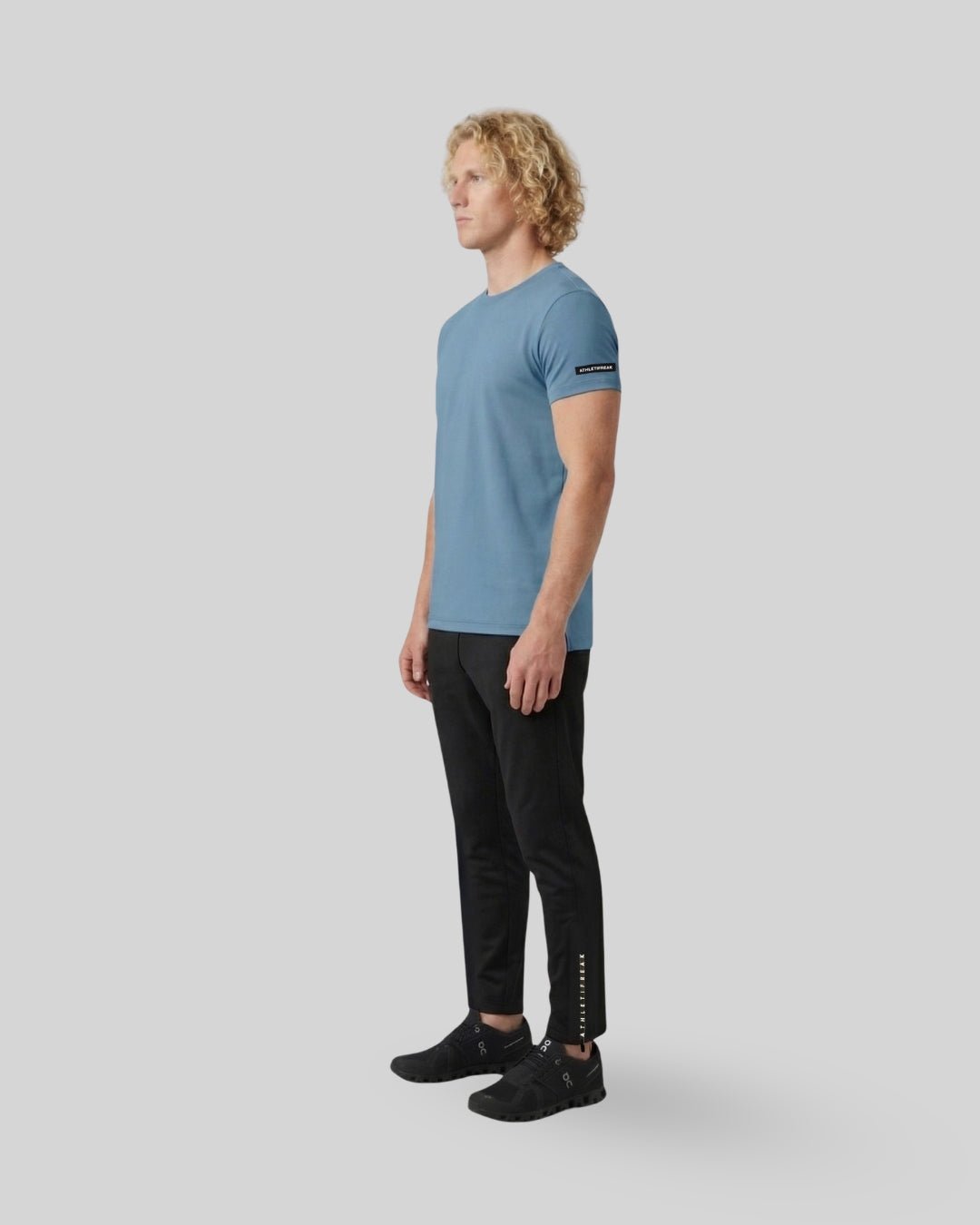 [HYBRID] Classic Tee - Cloud - Tee - Athletifreak | Athletic & Gym Wear, Athleisure
